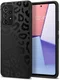 HappyCase Samsung Galaxy A53 Hoesje Flexibel TPU Luipaard Print Zwart afbeelding 4
