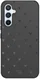 HappyCase Samsung Galaxy A54 Hoesje Flexibel TPU Hartjes Print Zwart afbeelding 1