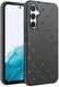 HappyCase Samsung Galaxy A54 Hoesje Flexibel TPU Hartjes Print Zwart afbeelding 2
