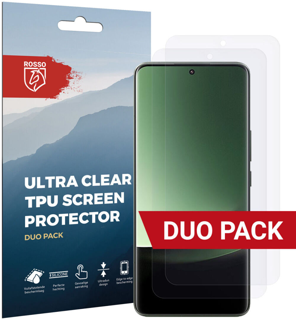 Rosso Xiaomi 13 Ultra Screen Protector Ultra Clear Duo Pack afbeelding 1