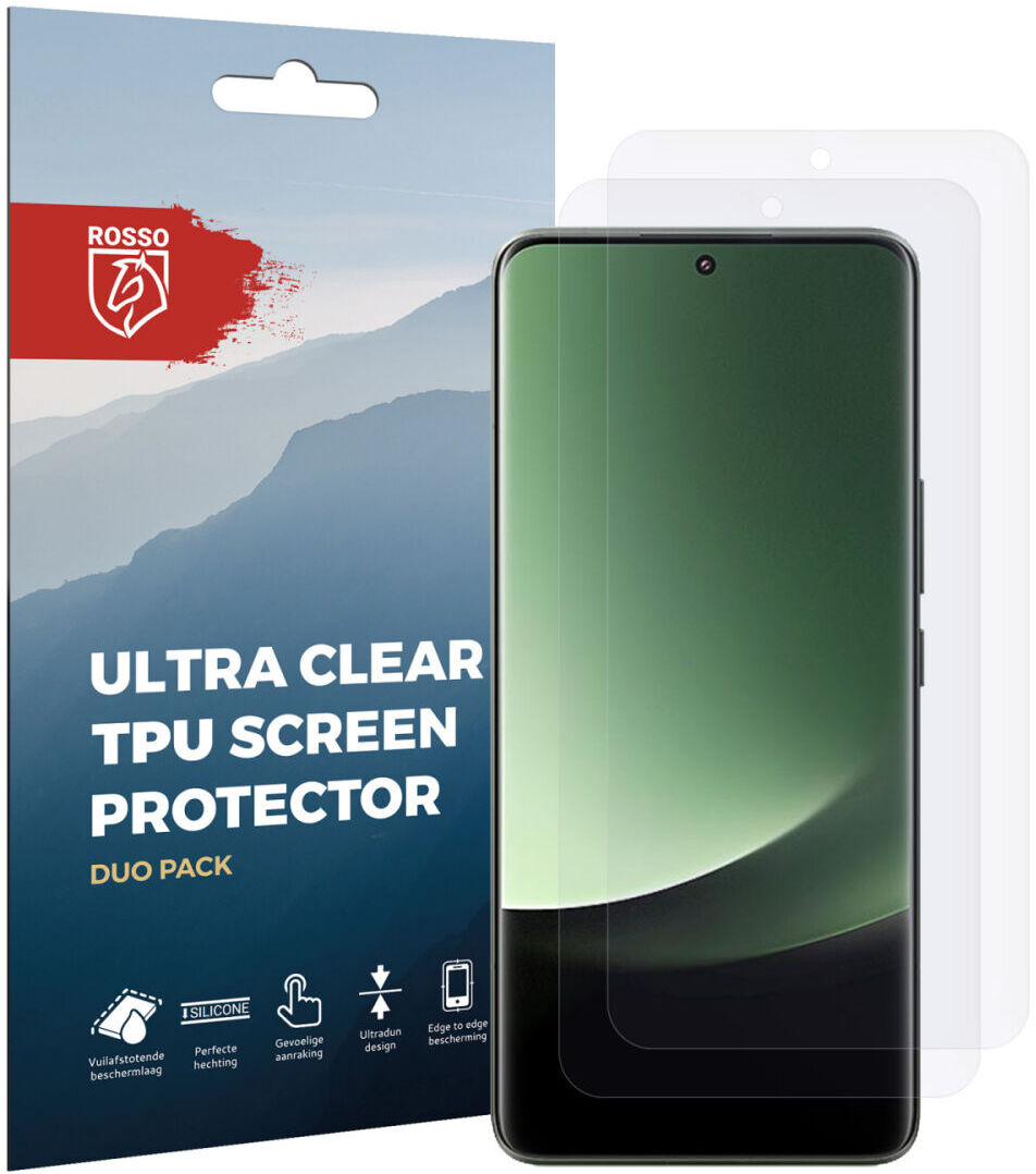 Rosso Xiaomi 13 Ultra Screen Protector Ultra Clear Duo Pack afbeelding 6