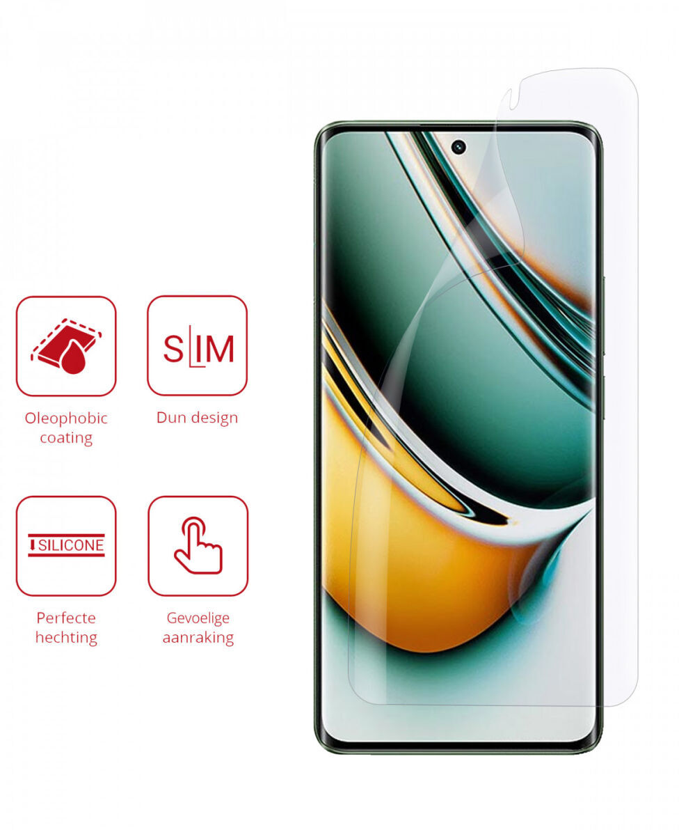 Rosso Realme 11 Pro Screen Protector Ultra Clear Duo Pack afbeelding 2
