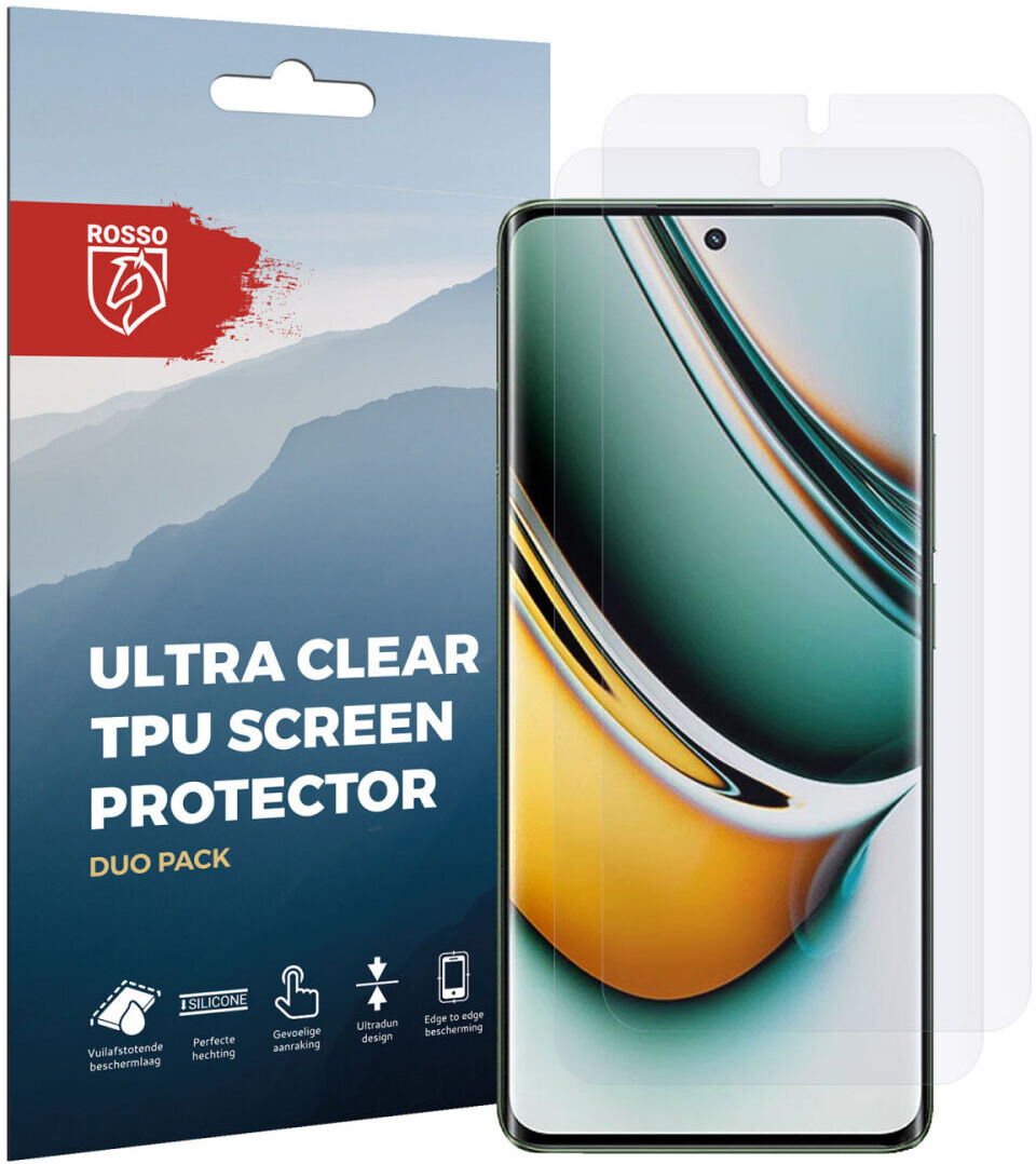 Rosso Realme 11 Pro Screen Protector Ultra Clear Duo Pack afbeelding 7
