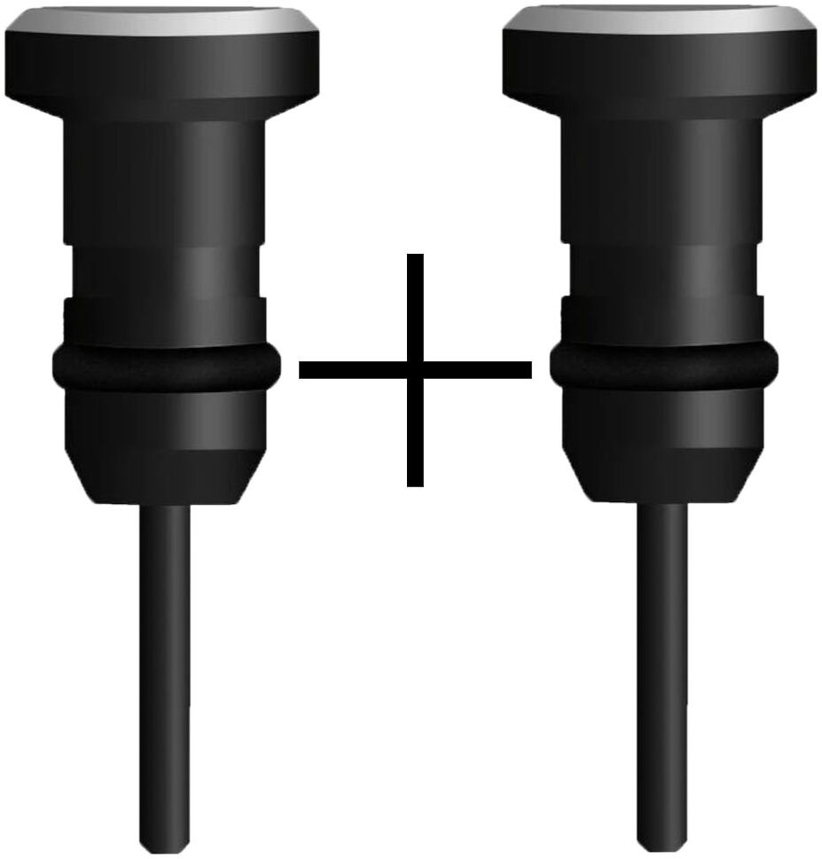 Stofdichte Plug (2-Pack) voor 3.5mm Jack/Poort Zwart afbeelding 5