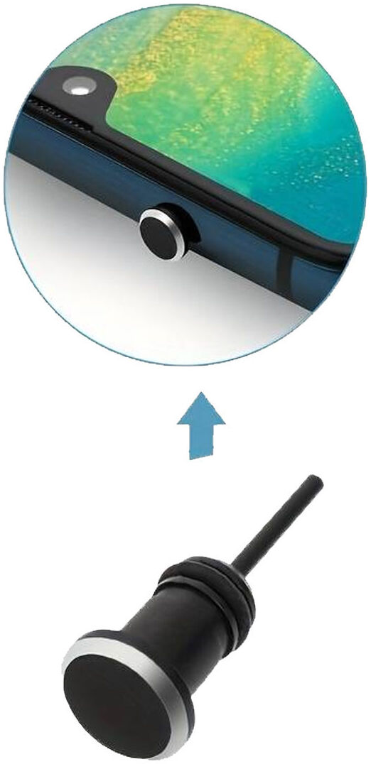 Stofdichte Plug (2-Pack) voor 3.5mm Jack/Poort Zwart afbeelding 3