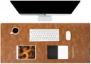 Rosso Element Muismat XXL voor Bureau/Kantoor Kunstleer Bruin