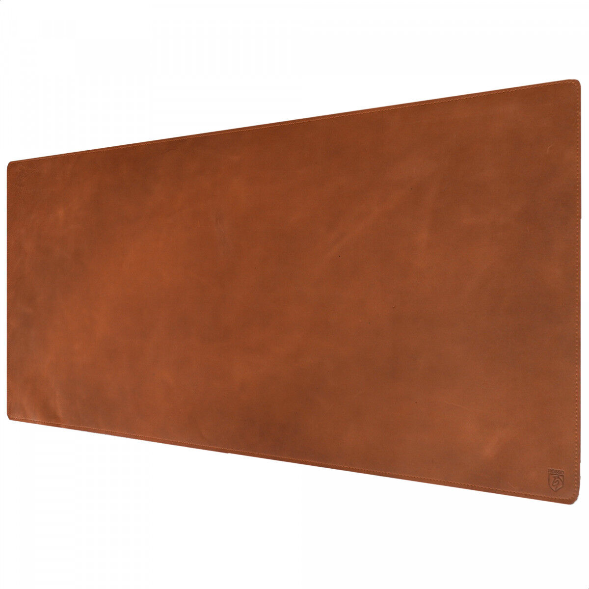 Rosso Deluxe Muismat XXL voor Bureau/Kantoor Leer Bruin afbeelding 9