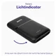 Buddi Go Powerbank USB-C Reisformaat Mini Compact 5.000 mAh Zwart afbeelding 5