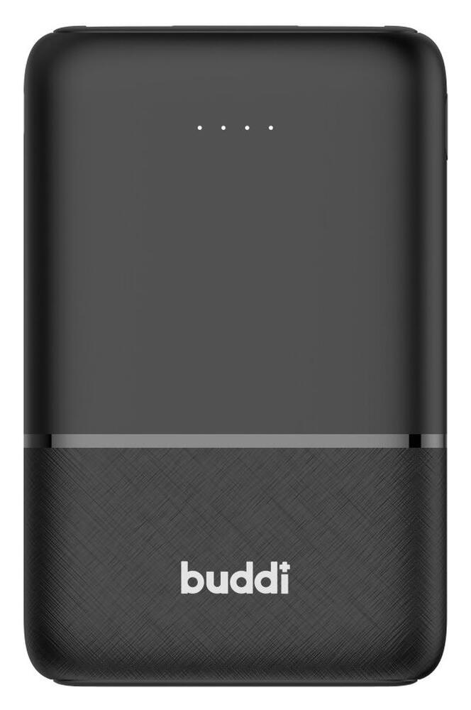 Buddi Go Powerbank USB-C Reisformaat Mini Compact 5.000 mAh Zwart afbeelding 10