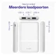 Buddi Go Powerbank USB-C Reisformaat Mini Compact 5.000 mAh Wit afbeelding 4