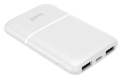 Buddi Go Powerbank USB-C Reisformaat Mini Compact 5.000 mAh Wit afbeelding 11