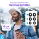 SBG Draadloze Oordopjes Noise Cancelling Bluetooth met Display Zwart afbeelding 6