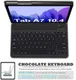 Samsung Galaxy Tab A7 (2020 / 2022) Bluetooth Toetsenbord Hoes Zwart afbeelding 8