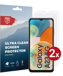 Rosso Samsung Galaxy M23 / A23 Screen Protector Ultra Clear Duo Pack afbeelding