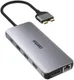 Choetech USB-C Thunderbolt Docking Station Adapter voor MacBook Grijs afbeelding 1