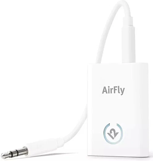 Twelve South AirFly Bluetooth Transmitter 3.5mm Jack naar Headsets Wit afbeelding 1