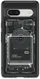 Spigen Ultra Hybrid Zero One Google Pixel 7a Hoesje Transparant Zwart afbeelding 12