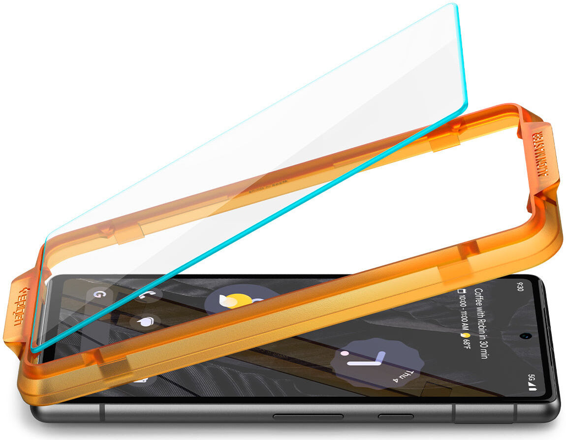 Spigen AlignMaster Google Pixel 7a Tempered Glass (2-Pack) afbeelding 13