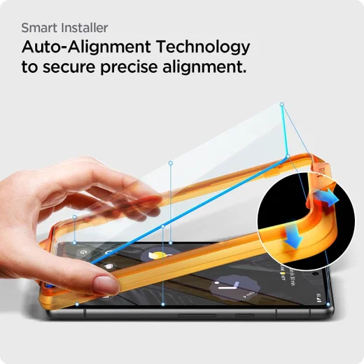 Spigen AlignMaster Google Pixel 7a Tempered Glass (2-Pack) afbeelding 3