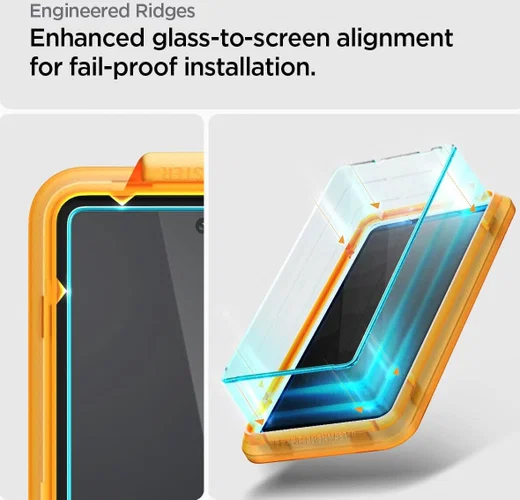 Spigen AlignMaster Google Pixel 7a Tempered Glass (2-Pack) afbeelding 4