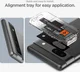 Spigen EZ Fit Optik Pro Google Pixel 7a Camera Lens Protector Zwart (2-Pack) afbeelding 2