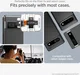 Spigen EZ Fit Optik Pro Google Pixel 7a Camera Lens Protector Zwart (2-Pack) afbeelding 4