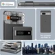 Spigen EZ Fit Optik Pro Google Pixel 7a Camera Lens Protector Zwart (2-Pack) afbeelding 7