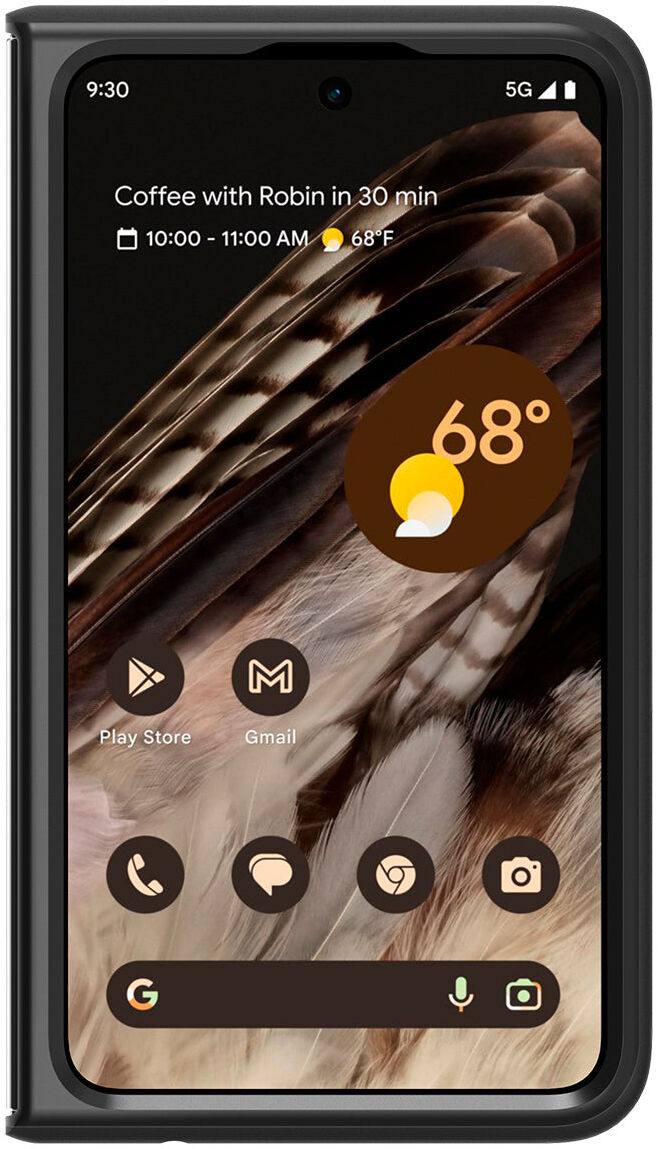 Spigen Thin Fit Google Pixel Fold Hoesje Back Cover Zwart afbeelding 15