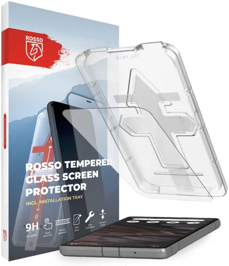 Rosso Google Pixel 7a Tempered Glass Fingerprint en Case Friendly afbeelding 1