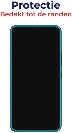 Rosso Google Pixel 7a Tempered Glass Fingerprint en Case Friendly afbeelding 5