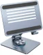 Hoco PH52 Bureau Houder Smartphone/Tablet/Laptop Grijs afbeelding 2