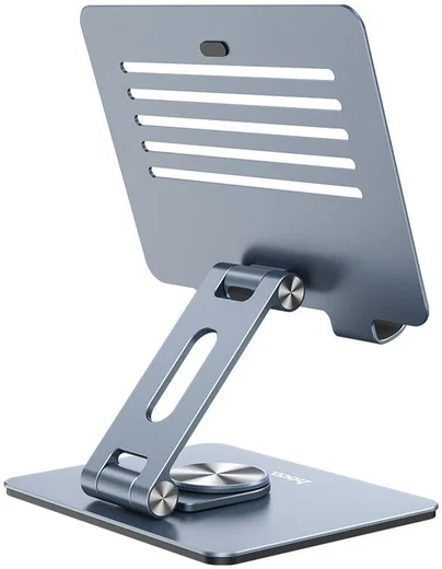 Hoco PH52 Bureau Houder Smartphone/Tablet/Laptop Grijs afbeelding 5