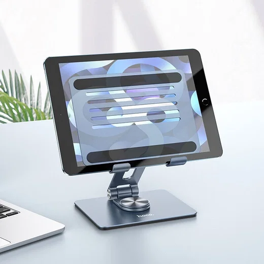 Hoco PH52 Bureau Houder Smartphone/Tablet/Laptop Grijs afbeelding 8