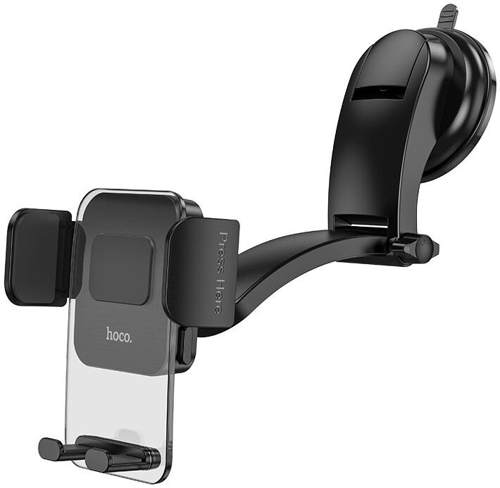 Hoco CA118 Universele Telefoonhouder Auto Raam/Dashboard Zwart afbeelding 4