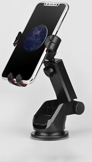 Hoco CA26 Universele Telefoonhouder Auto Dashboard met Zuignap Zwart afbeelding 6