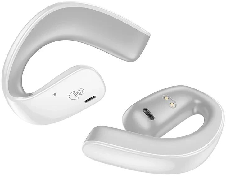 HOCO Draadloze Oordopjes Bluetooth 5.3 Oorhaak 12 uur Batterij Wit afbeelding 2