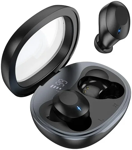 Hoco EQ3 Draadloze Oortjes Smart True Wireless Bluetooth Headset Zwart afbeelding 1