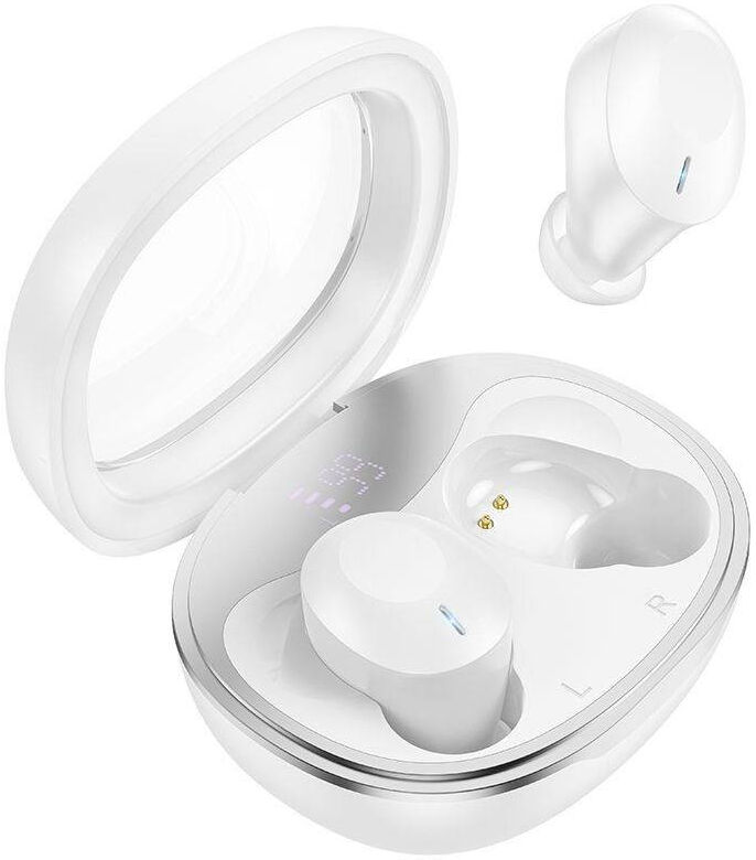 Hoco EQ3 Draadloze Oortjes Smart True Wireless Bluetooth Headset Wit afbeelding 1
