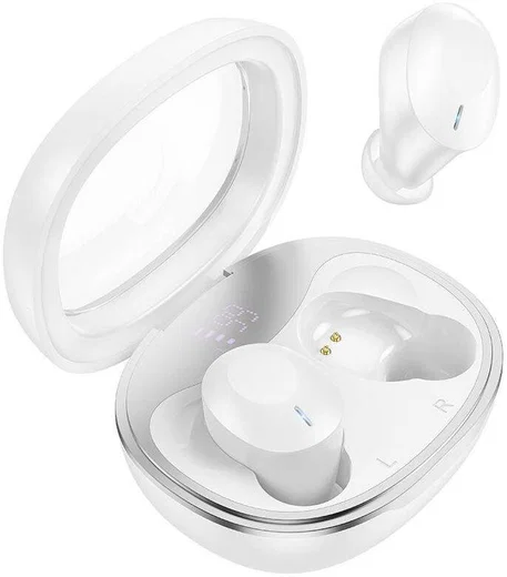 Hoco EQ3 Draadloze Oortjes Smart True Wireless Bluetooth Headset Wit afbeelding 1