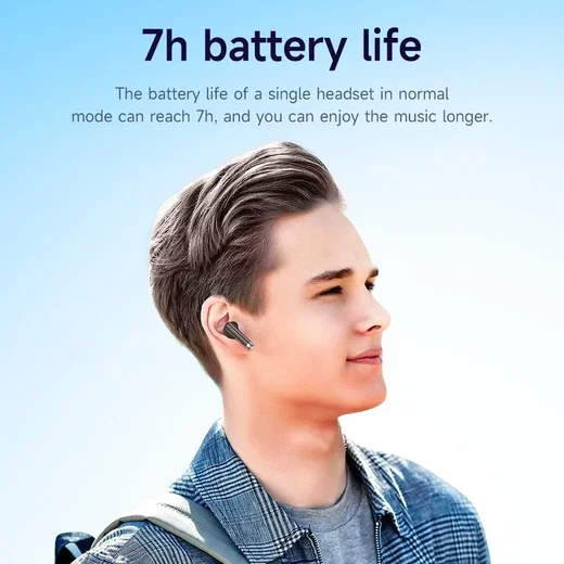Hoco EQ2 True Wireless Headset Bluetooth 5.3 Draadloze Oortjes Zwart afbeelding 2