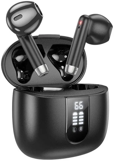 Hoco EW36 Delicate Draadloze Bluetooth Oordoppen Zwart afbeelding 1
