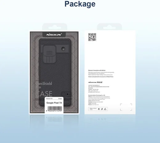 Nillkin CamShield Google Pixel 7a Hoesje met Camera Slider Blauw afbeelding 19