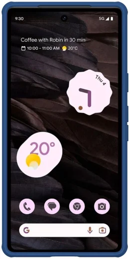 Nillkin CamShield Google Pixel 7a Hoesje met Camera Slider Blauw afbeelding 15
