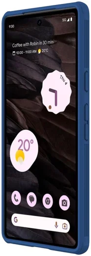 Nillkin CamShield Google Pixel 7a Hoesje met Camera Slider Blauw afbeelding 16