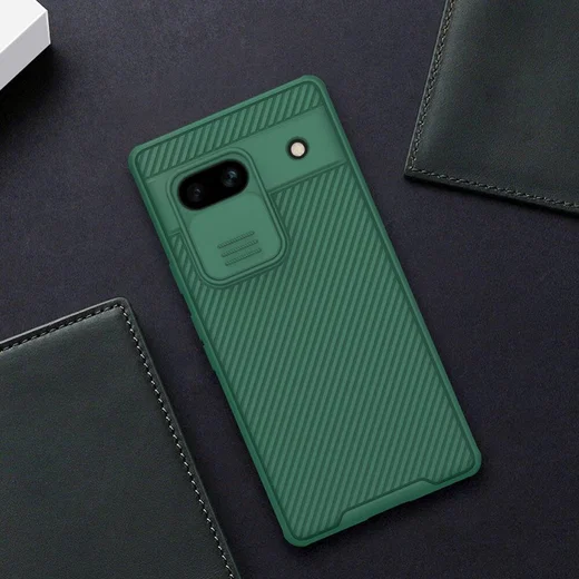 Nillkin CamShield Google Pixel 7a Hoesje met Camera Slider Blauw afbeelding 10
