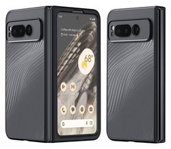 Dux Ducis Aimo Google Pixel Fold Hoesje Back Cover Zwart afbeelding