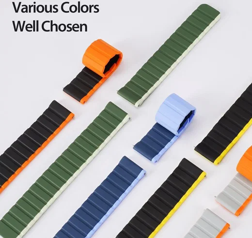 Dux Ducis LD Strap - Universeel Smartwatch Bandje 22MM - Blauw afbeelding 7