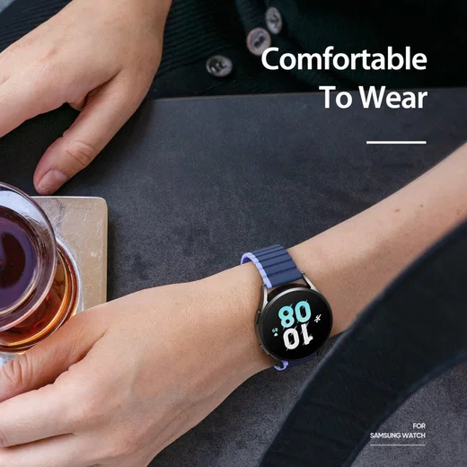 Dux Ducis LD Strap - Universeel Smartwatch Bandje 22MM - Blauw afbeelding 8