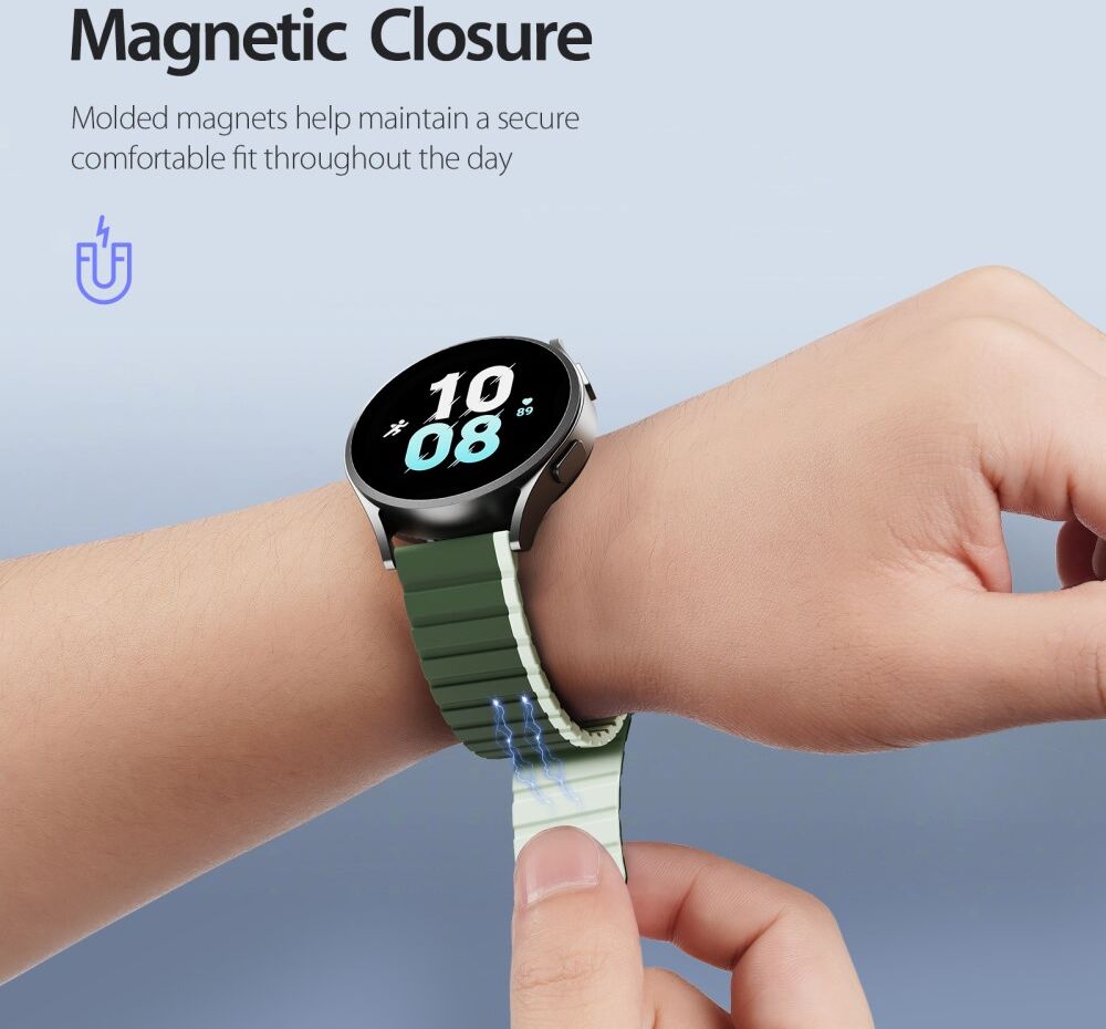 Dux Ducis LD Strap - Universeel Smartwatch Bandje 22MM - Groen afbeelding 3