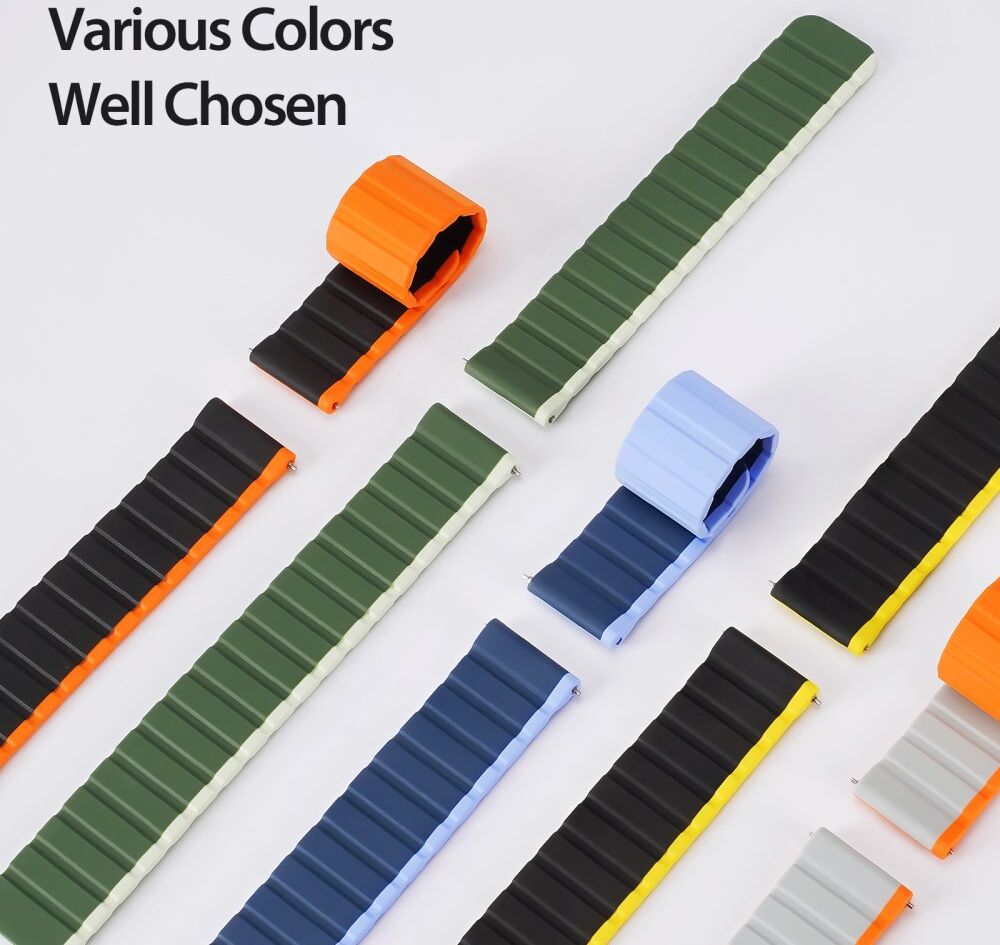 Dux Ducis LD Strap - Universeel Smartwatch Bandje 22MM - Groen afbeelding 7
